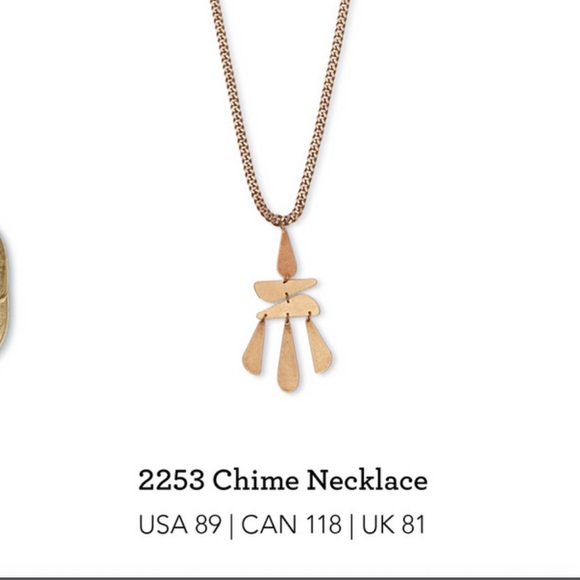 CAbi Chic Gold Statement Necklace - Picture 2 of 7